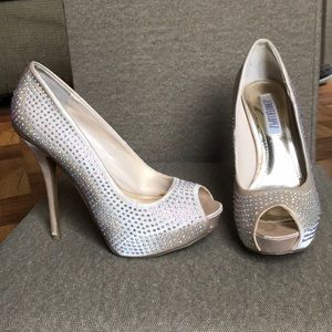 Jennifer Lopez jeweled heels